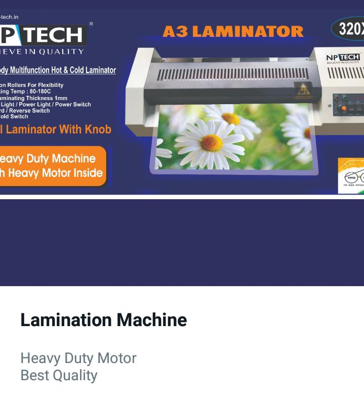 Lamination machine